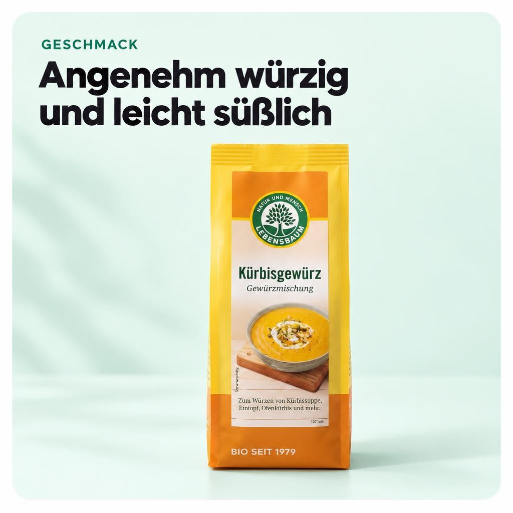 Angenehm würzig und leicht süßlich