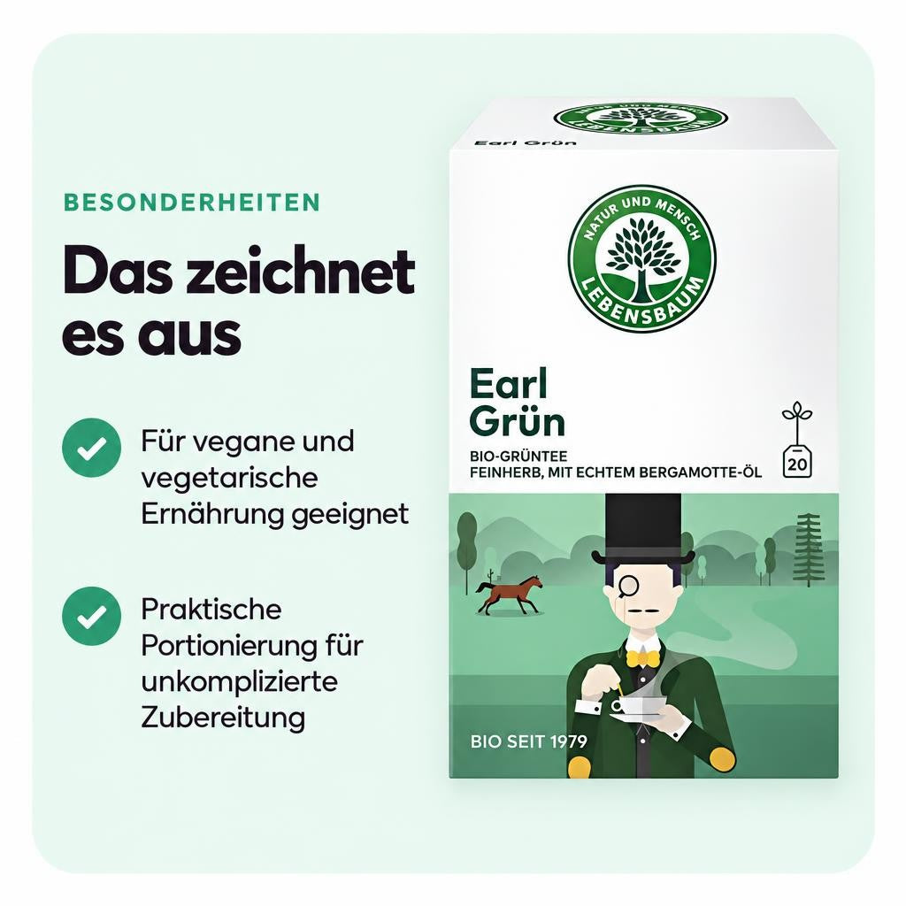 Zitrusbetonte Note durch Bergamotte und Zitrone
