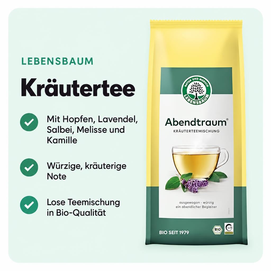 LEBENSBAUM BIO  Abendtraum loser Tee 75g – Bild 2