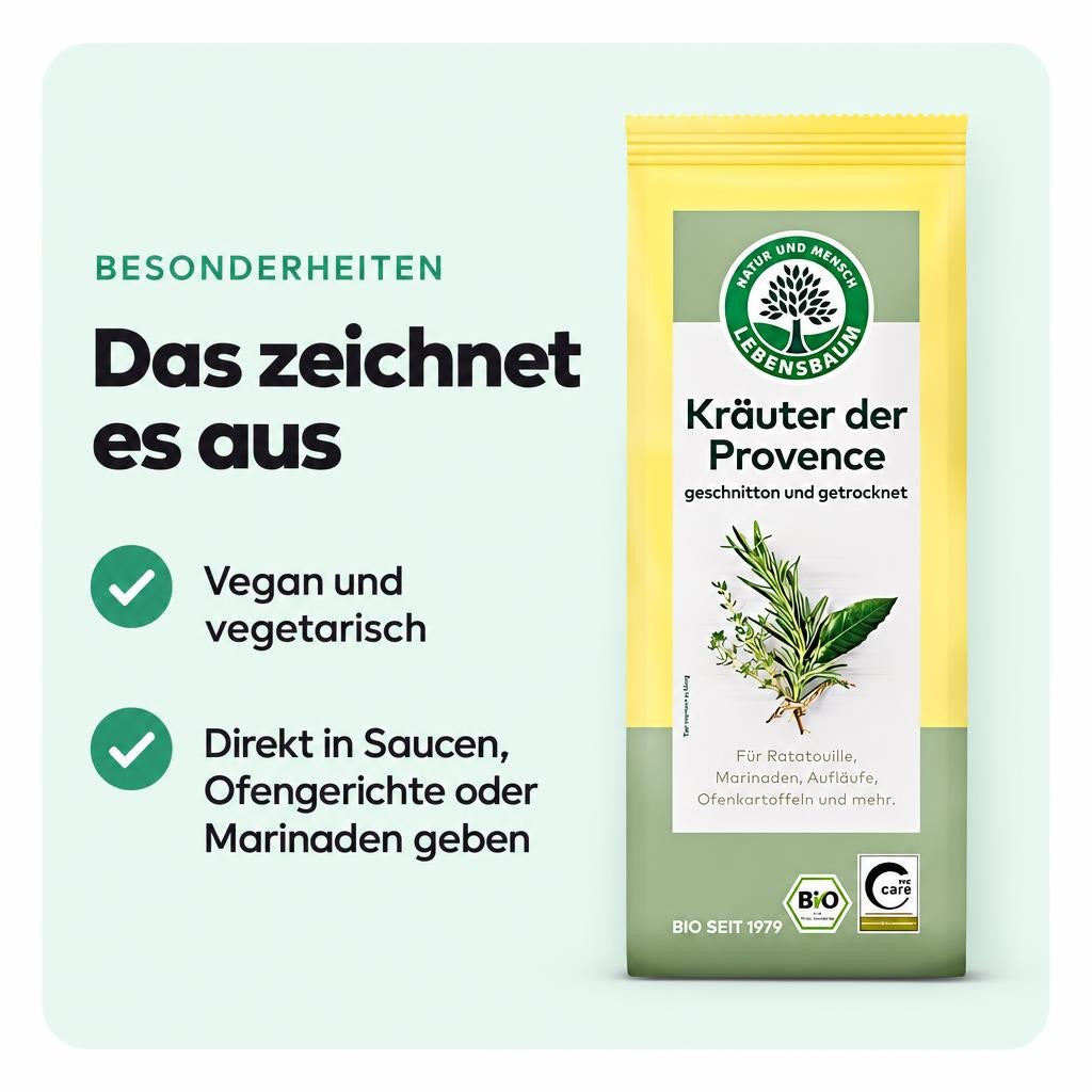 Lebensbaum Bio Kräuter der Provence, geschnitten 30g – Bild 5