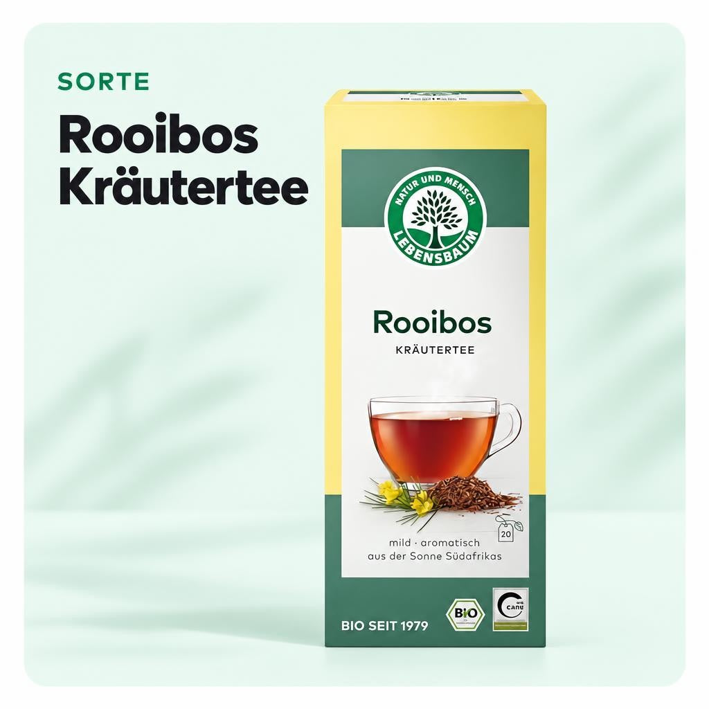 Lebensbaum Kräutertee Im Teebeutel - Rooibos, 30 g – Bild 4