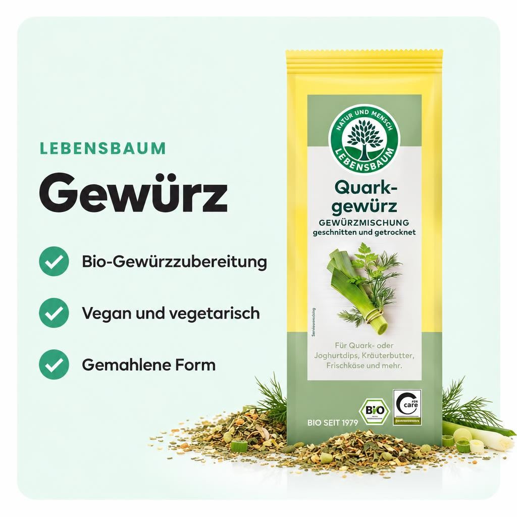 Lebensbaum bio Quarkgewürz ab 30g – Bild 2