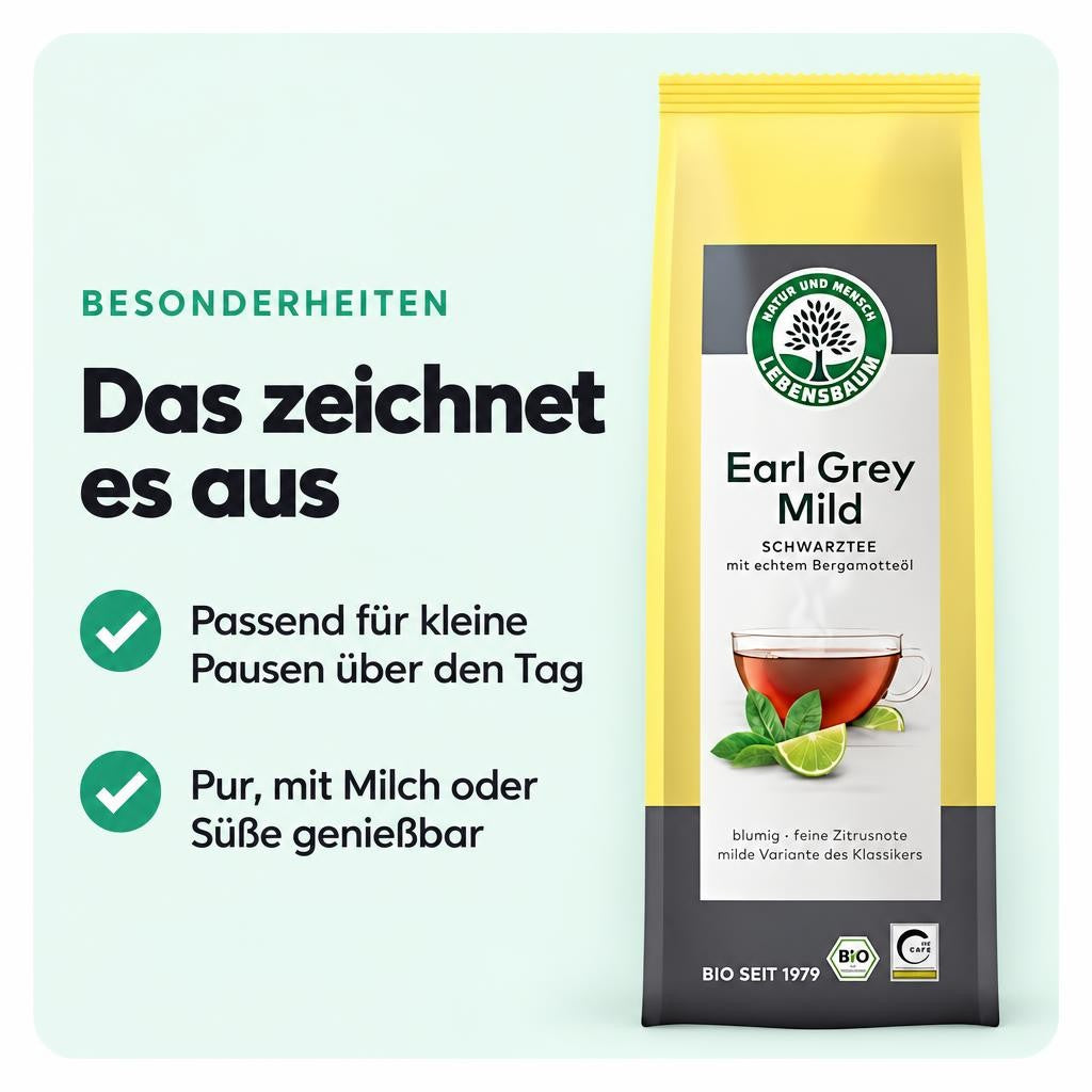 Klarer Geschmack mit frischer Zitrusnote