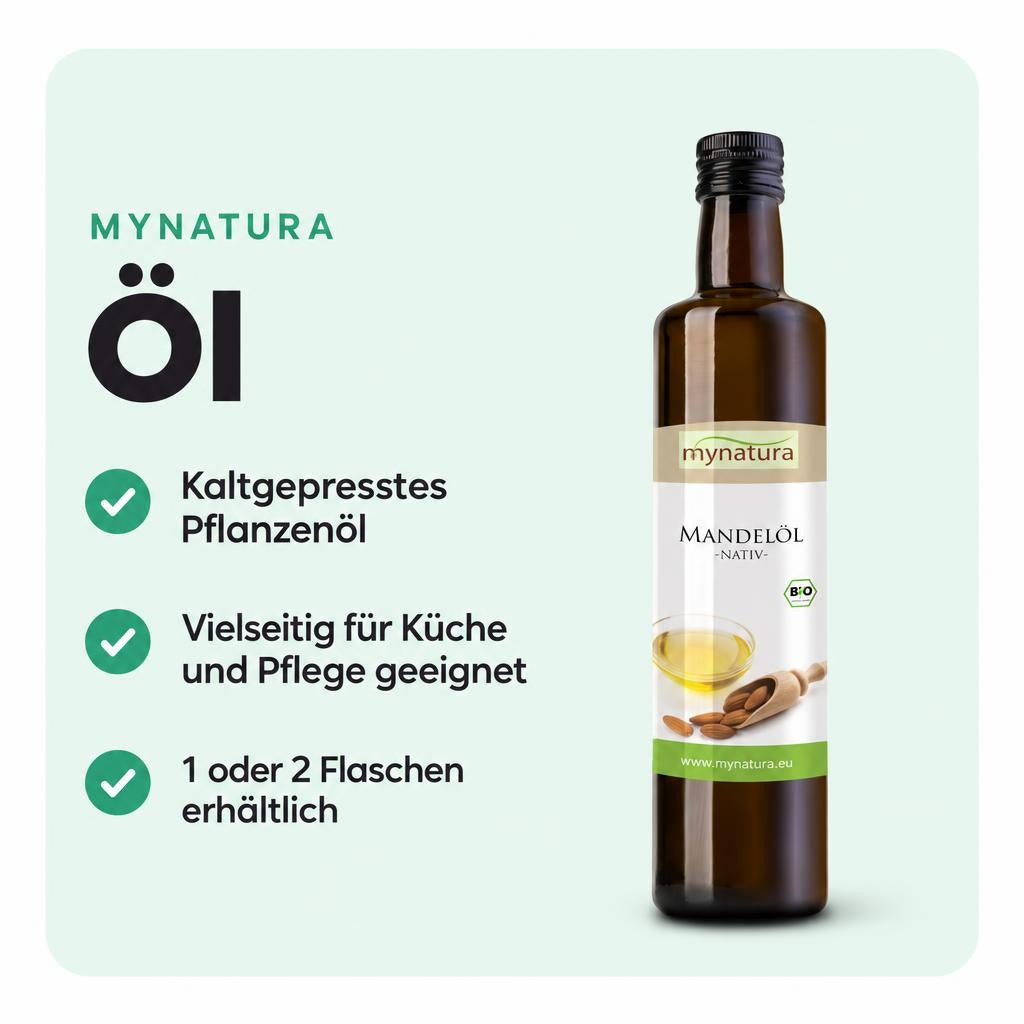 Mynatura Mandelöl kaltgepresst – 250ml – Bild 2