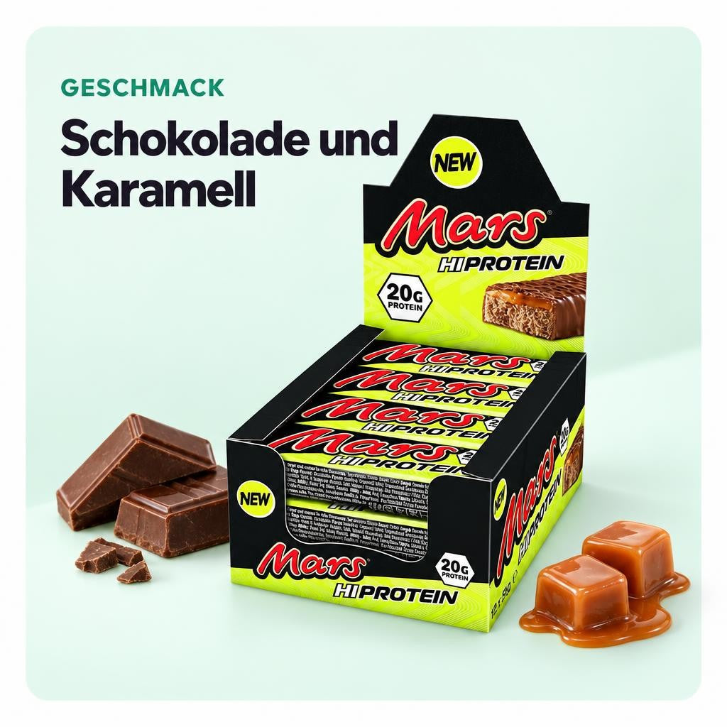 Mars Hi Protein Riegel 20g Protein - 12x59g – Bild 4