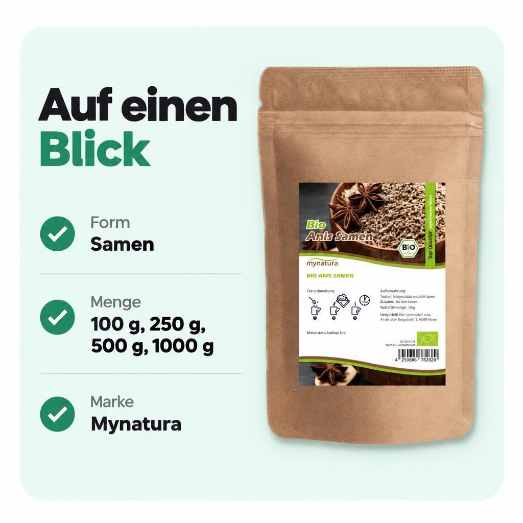 Mynatura Bio Anis Samen – in verschiedenen Größen – Bild 3