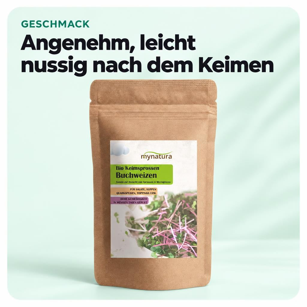 Mynatura Bio Keimsprossen Buchweizen - 500g – Bild 4