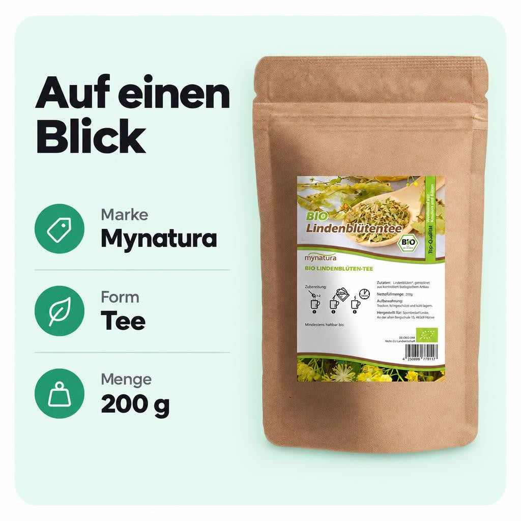 Mynatura Bio Lindenblütentee - 200g – Bild 3