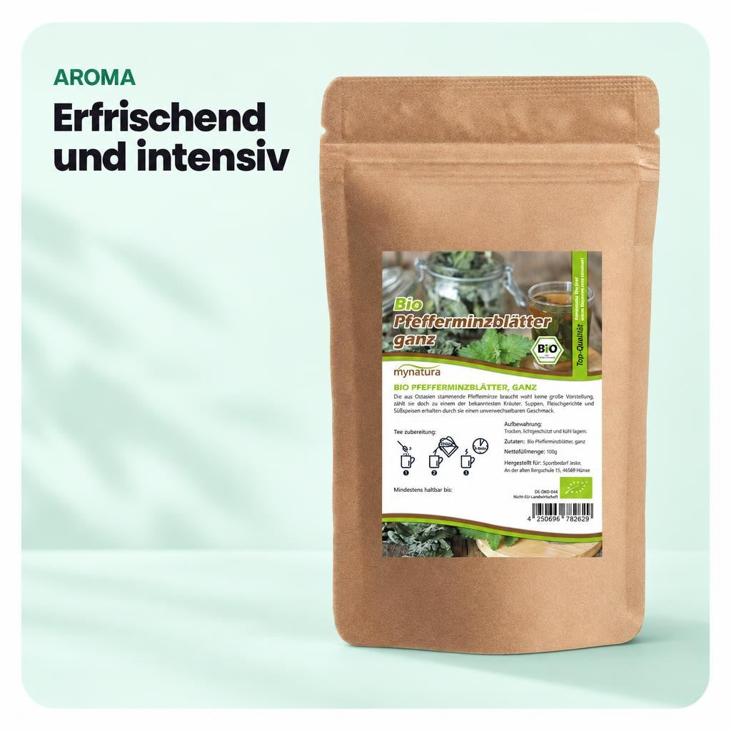 Mynatura Bio Pfefferminzblätter getrocknet - in verschiedenen Größen – Bild 4