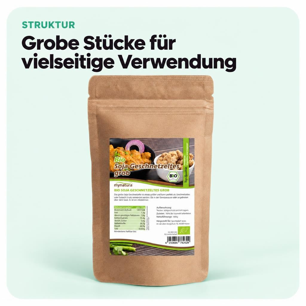 Grobe Stücke für vielseitige Verwendung