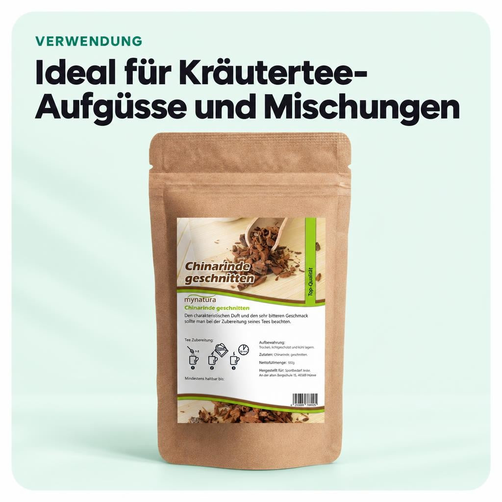 Mynatura Chinarinde geschnitten – 100g Beutel – Bild 4