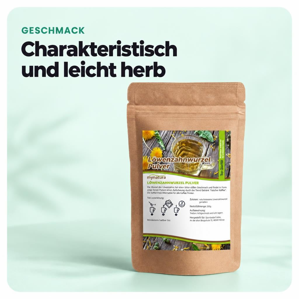 Mynatura Löwenzahnwurzelpulver – 200g – Bild 4
