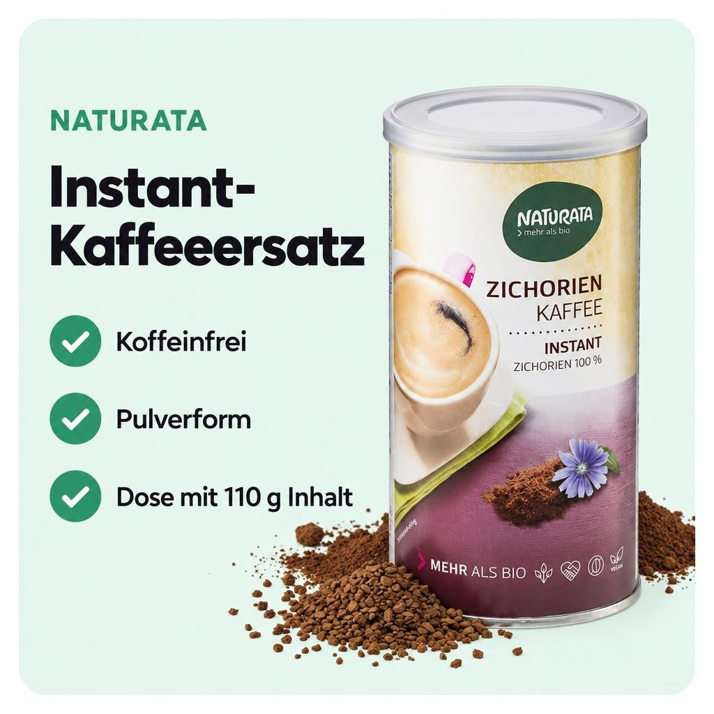 Naturata Zichorienkaffe Instant 110g – Bild 2