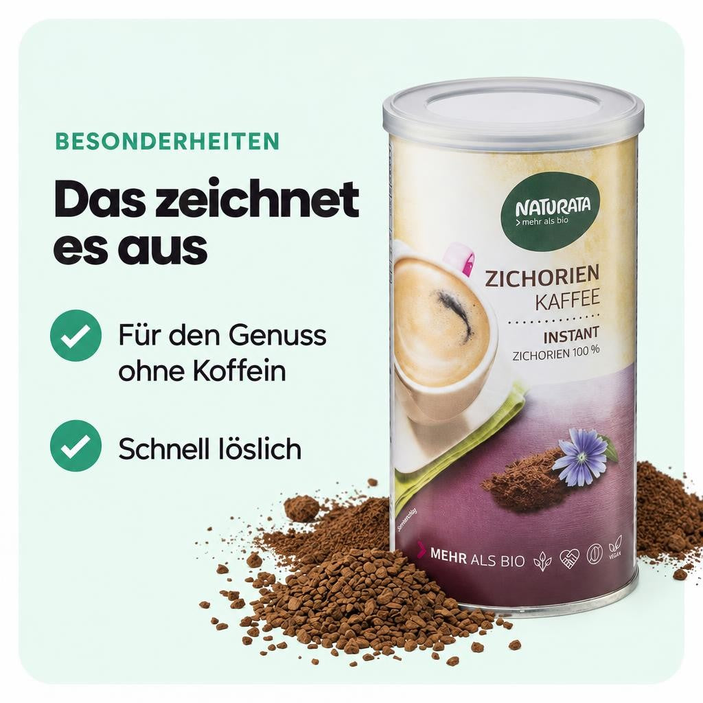 Naturata Zichorienkaffe Instant 110g – Bild 5