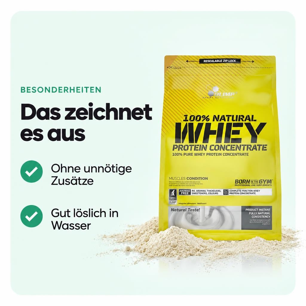 Reines Whey Protein Konzentrat