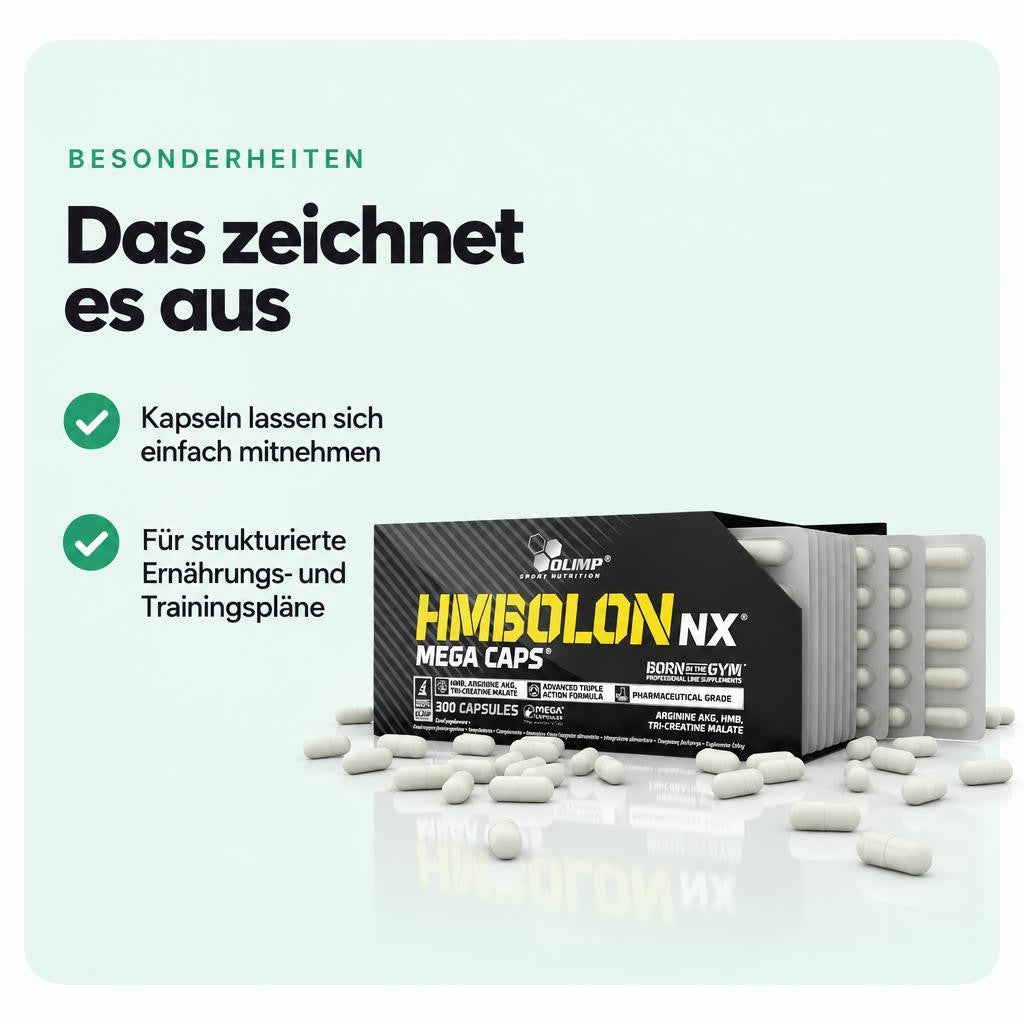 Olimp HMBolon NX 300 Kapseln - ab 1 Packung – Bild 5