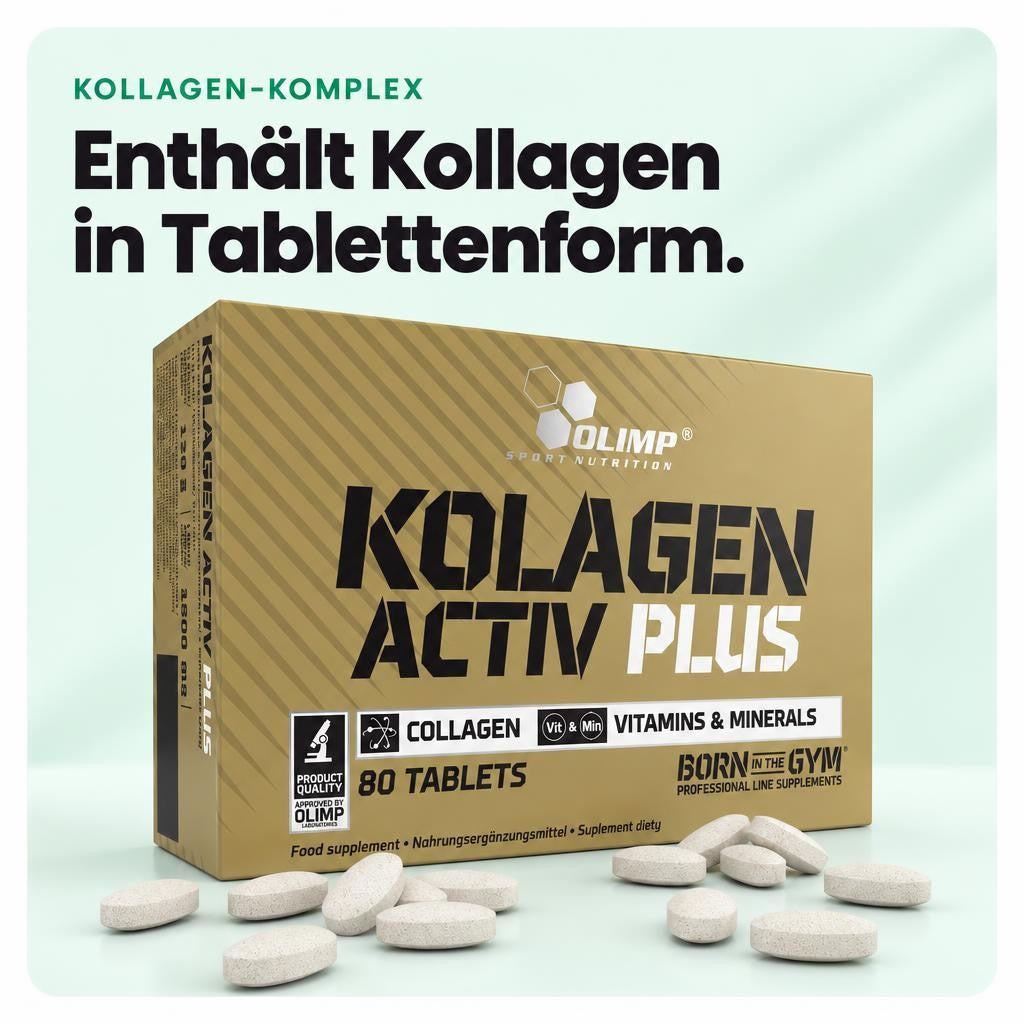 Olimp Kolagen Activ Plus - 80 Tabletten pro Packung – Bild 4