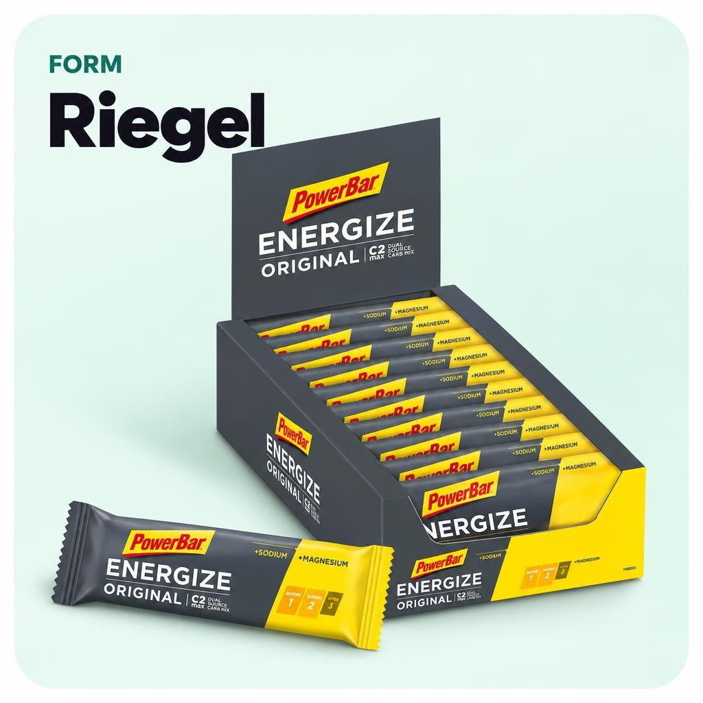 PowerBar New Energize Bar 25 x 55g Energy Riegel Box – Bild 4