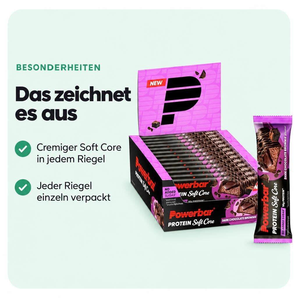 Powerbar Protein Soft Core, verschiedene Sorten, 12 × 48 g – Bild 5
