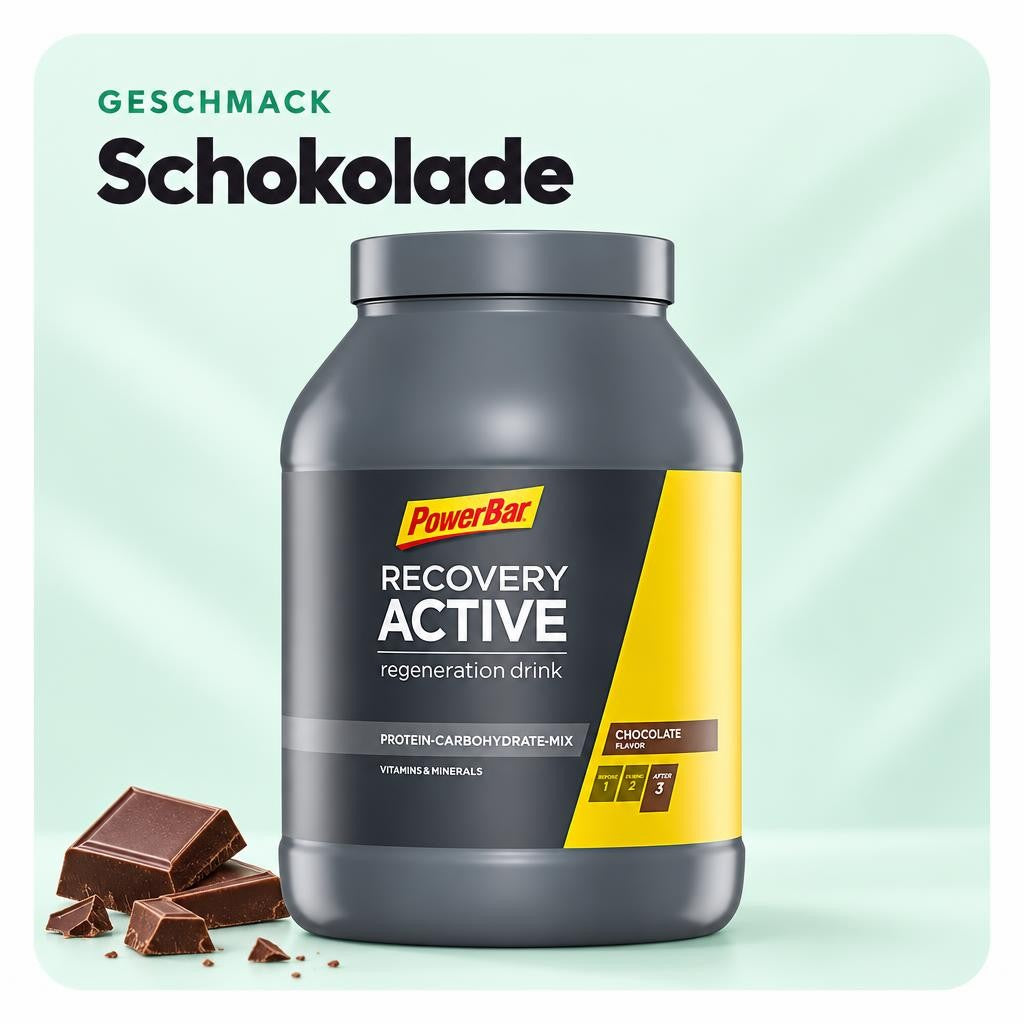 PowerBar Recovery Drink (1210g Dose) Schoko – Bild 4
