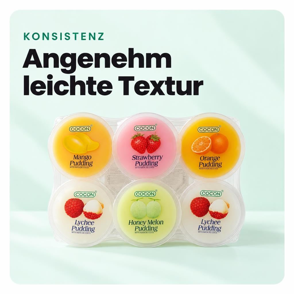 Cocon Pudding Fruchtgeschmack - 480g – Bild 4