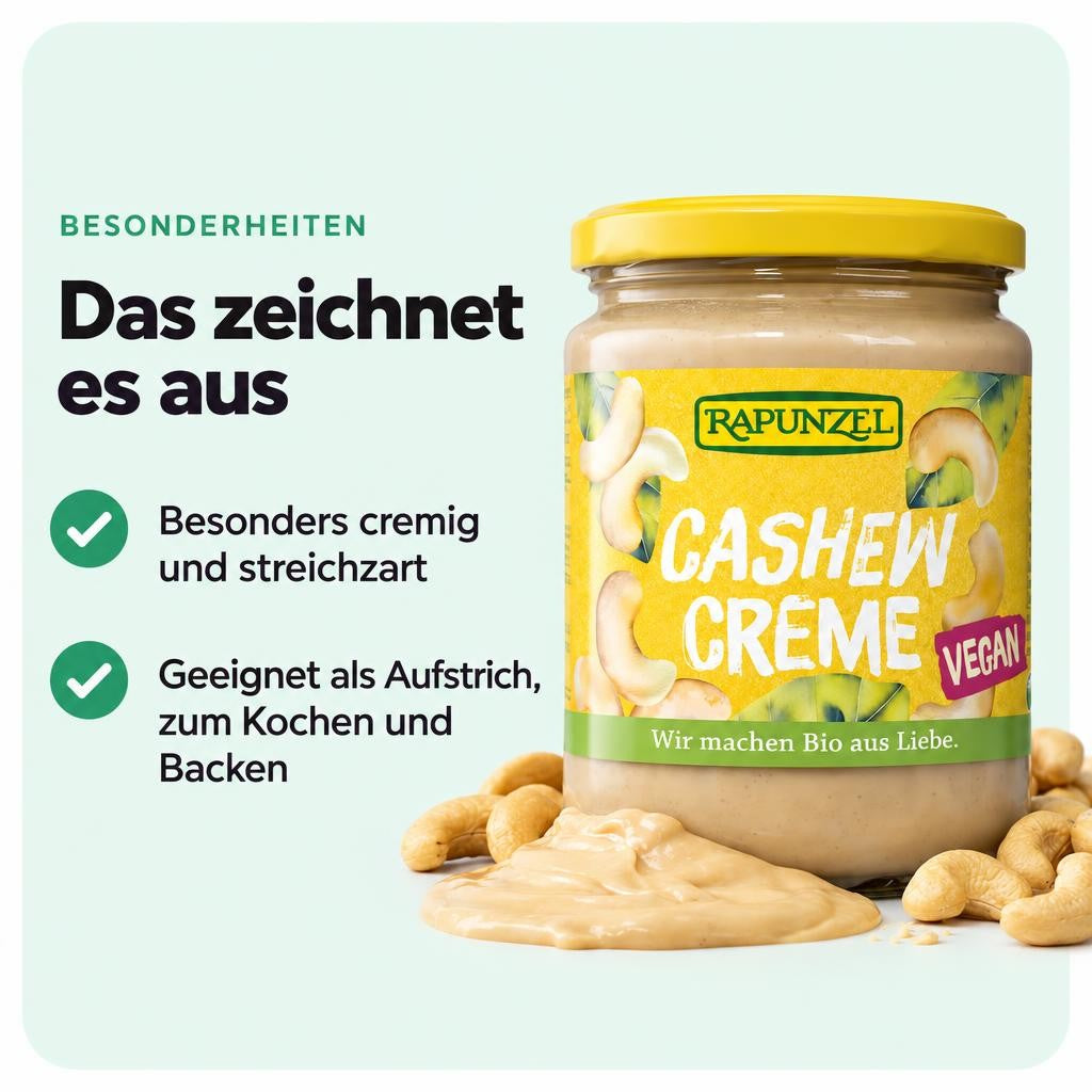 Rapunzel Bio Cashew Creme - 250g – Bild 5
