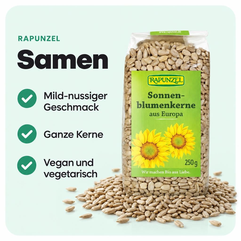 Rapunzel Bio Sonnenblumenkerne - 500g – Bild 2