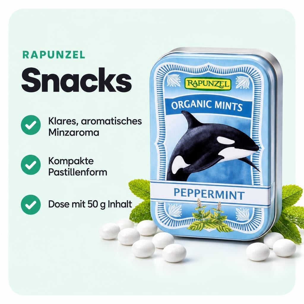Rapunzel Organic Mints Pfefferminze - 50g – Bild 2