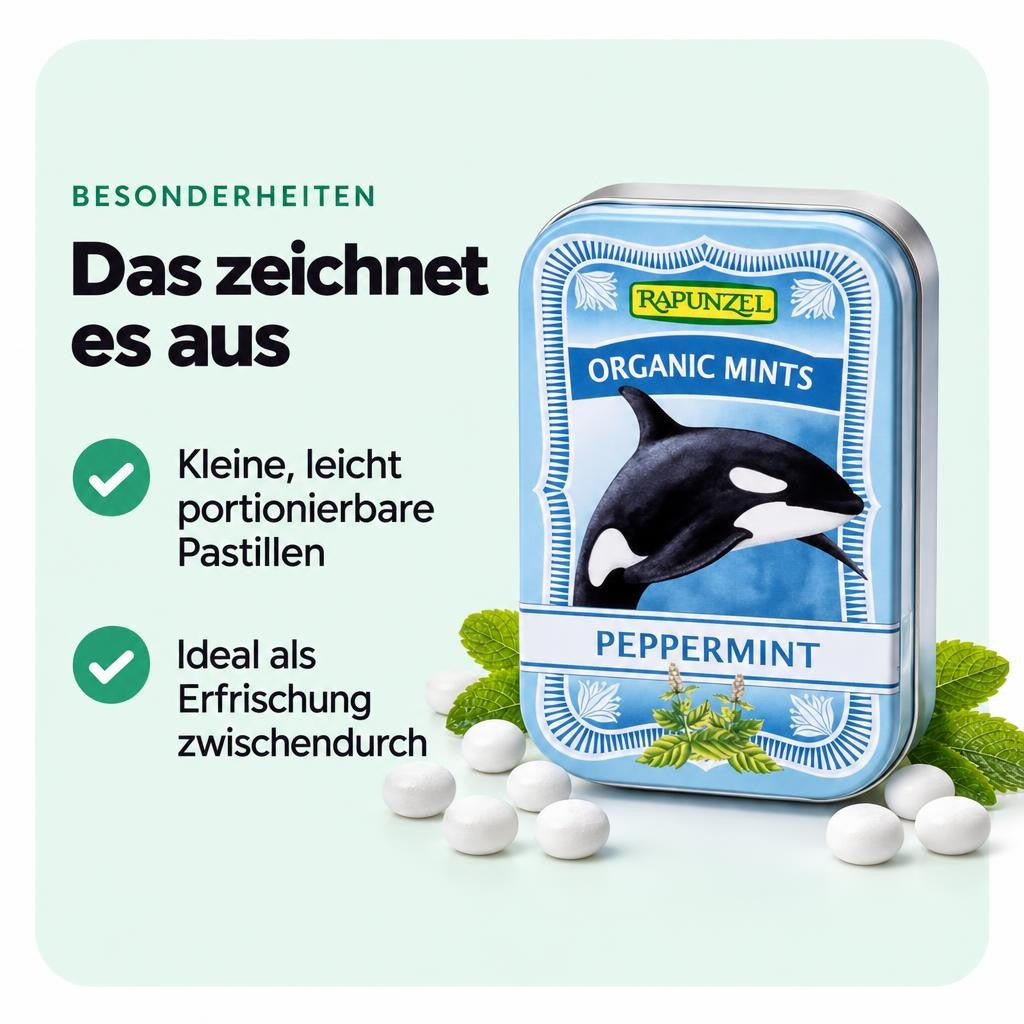 Rapunzel Organic Mints Pfefferminze - 50g – Bild 5