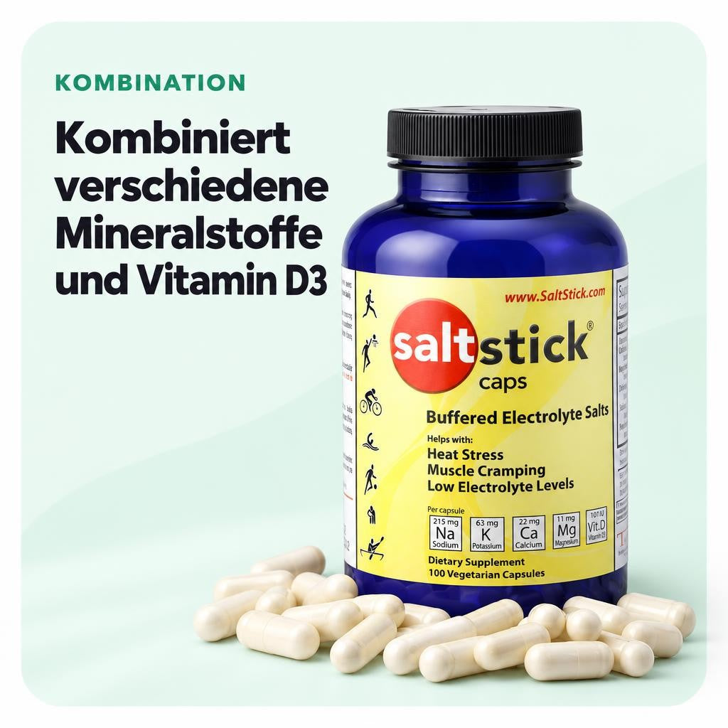 Kombiniert verschiedene Mineralstoffe und Vitamin D3