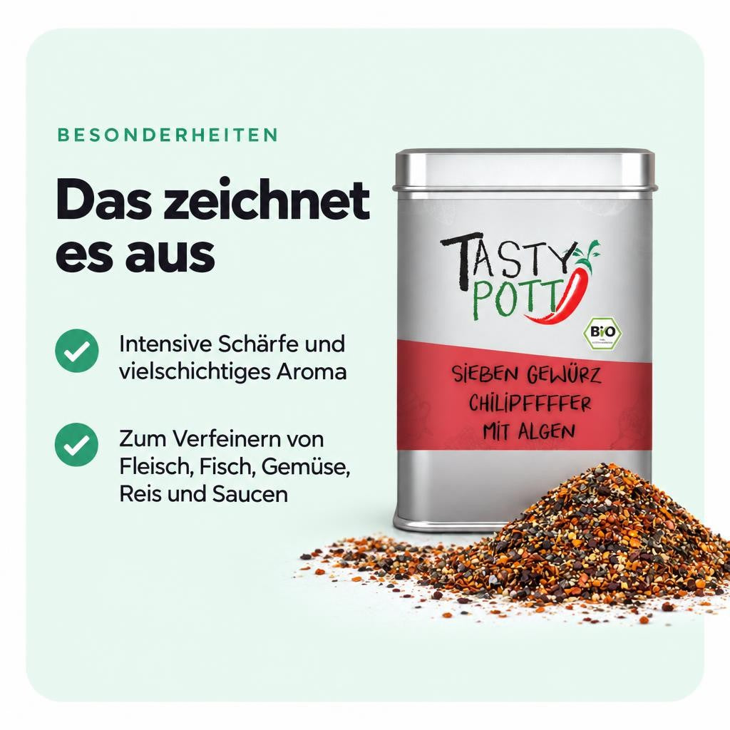 Mit Algen für eine spezielle Note