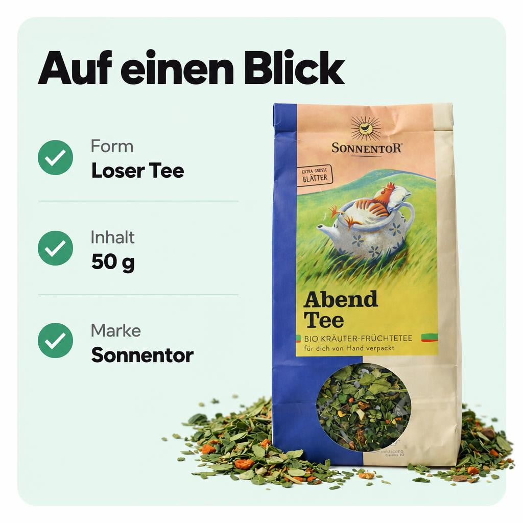 Sonnentor Bio Abendtee lose - ab 50g – Bild 3