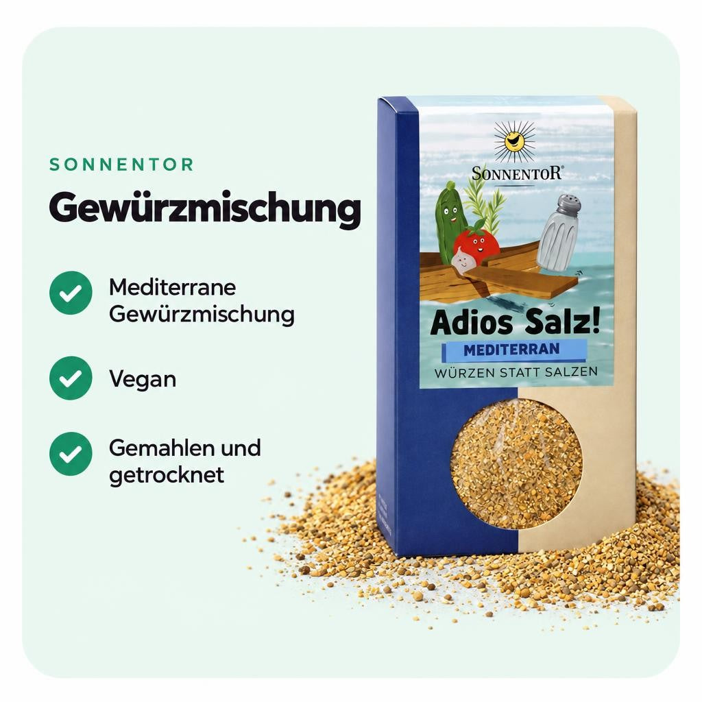 Mediterrane Gemüsemischung von Sonnentor im 6er-Sparpaket.