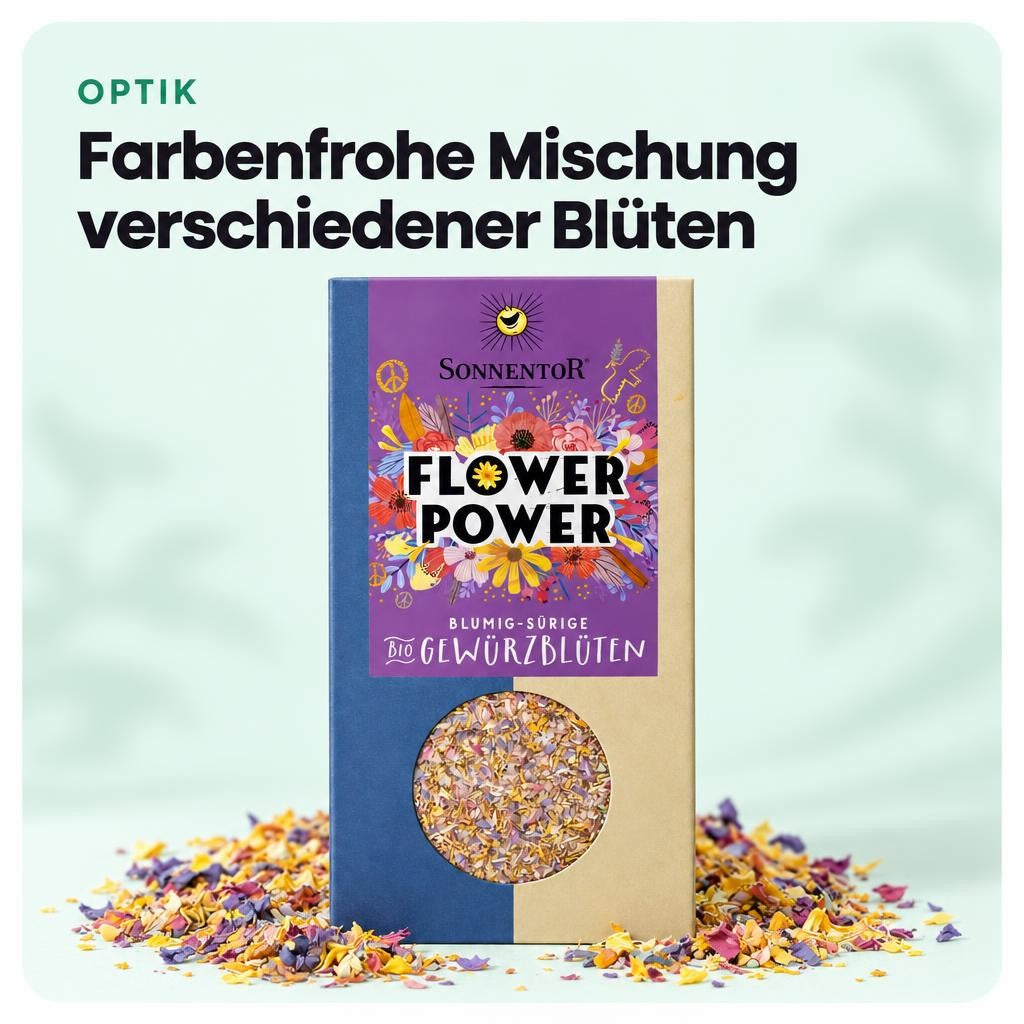 Sonnentor Bio Flower Power Gewürzblüten (2x35g) – Bild 4
