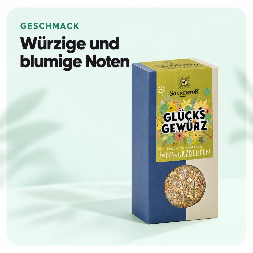 Sonnentor Bio Glücks Gewürz-Blüten Zubereitung - 35g – Bild 4