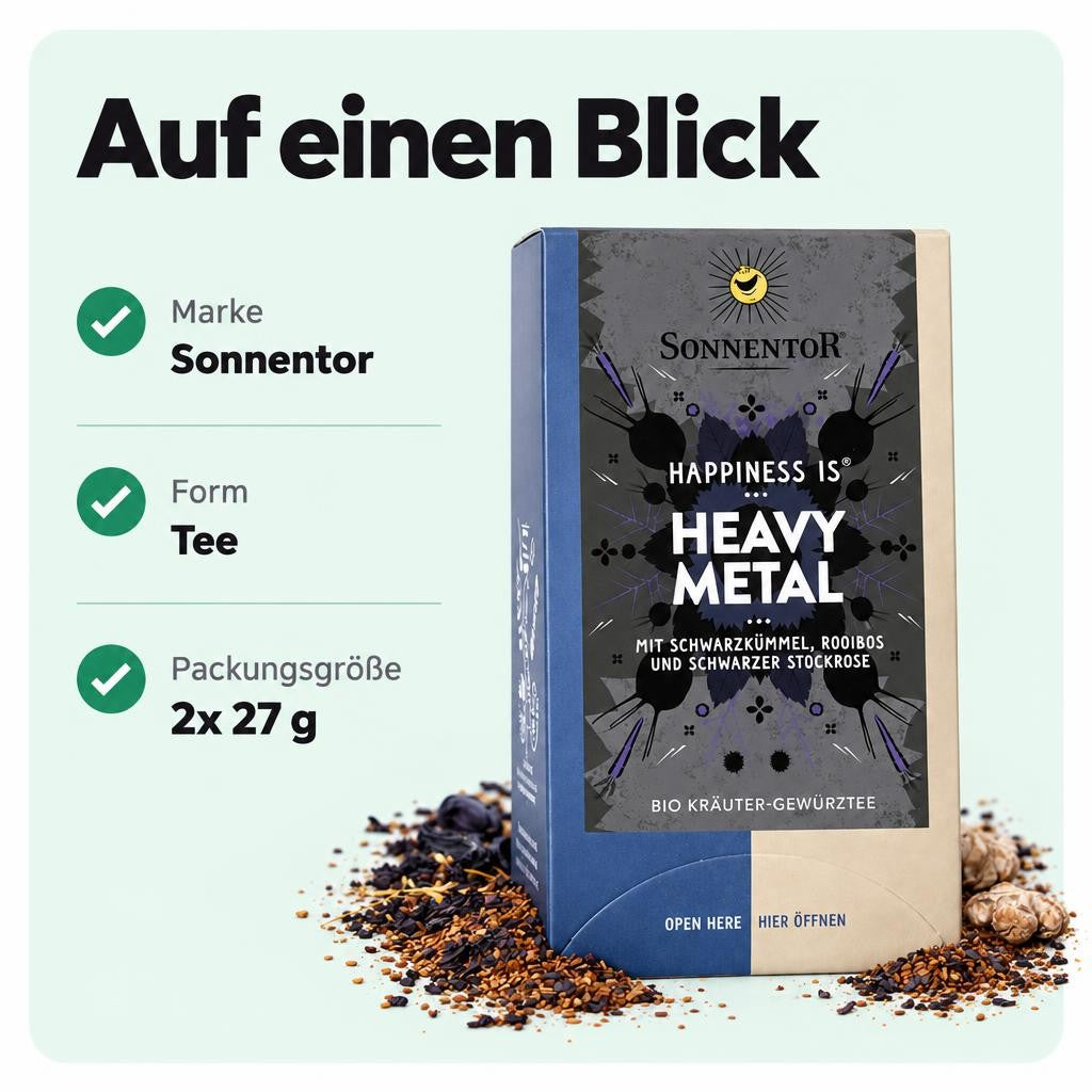 Markanter Kräutertee im Doppelpack mit kräftigem, aromatischem Geschmack.