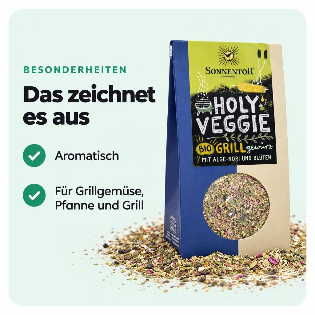 Sonnentor Bio Holy Veggie Grillgewürz ab 30g – Bild 5