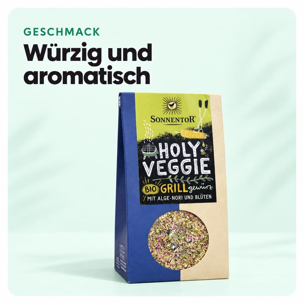 Sonnentor Bio Holy Veggie Grillgewürz Vorrat (6x 30g) – Bild 4