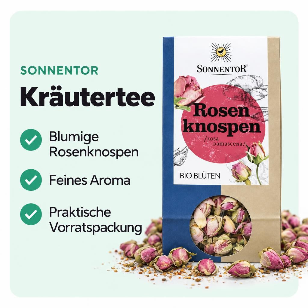 Sonnentor Bio Rosenknospen lose - 6x30g – Bild 2