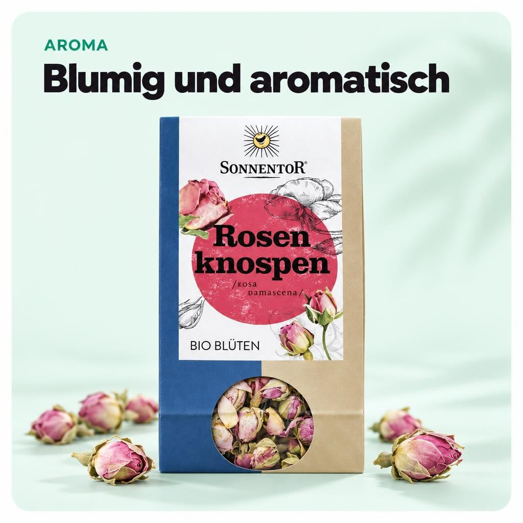 Sonnentor Bio Rosenknospen lose - 6x30g – Bild 4