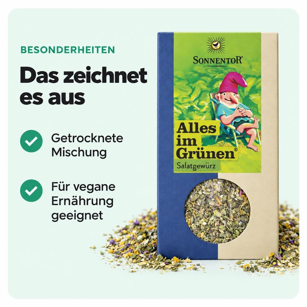Sonnentor Bio Salatgewürz - Alles im Grünen ab 15g – Bild 5