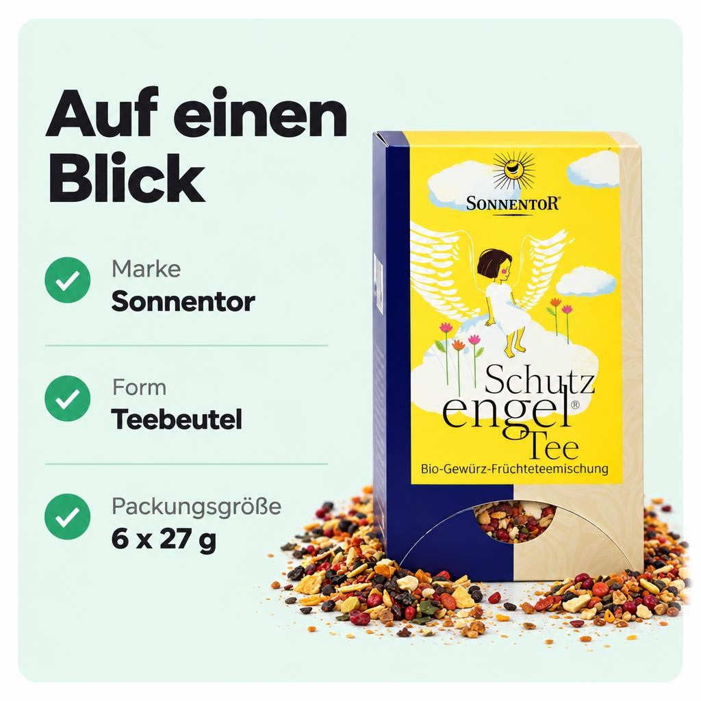 Sonnentor Bio Schutzengel Tee im Beutel  (6x 27g) – Bild 3