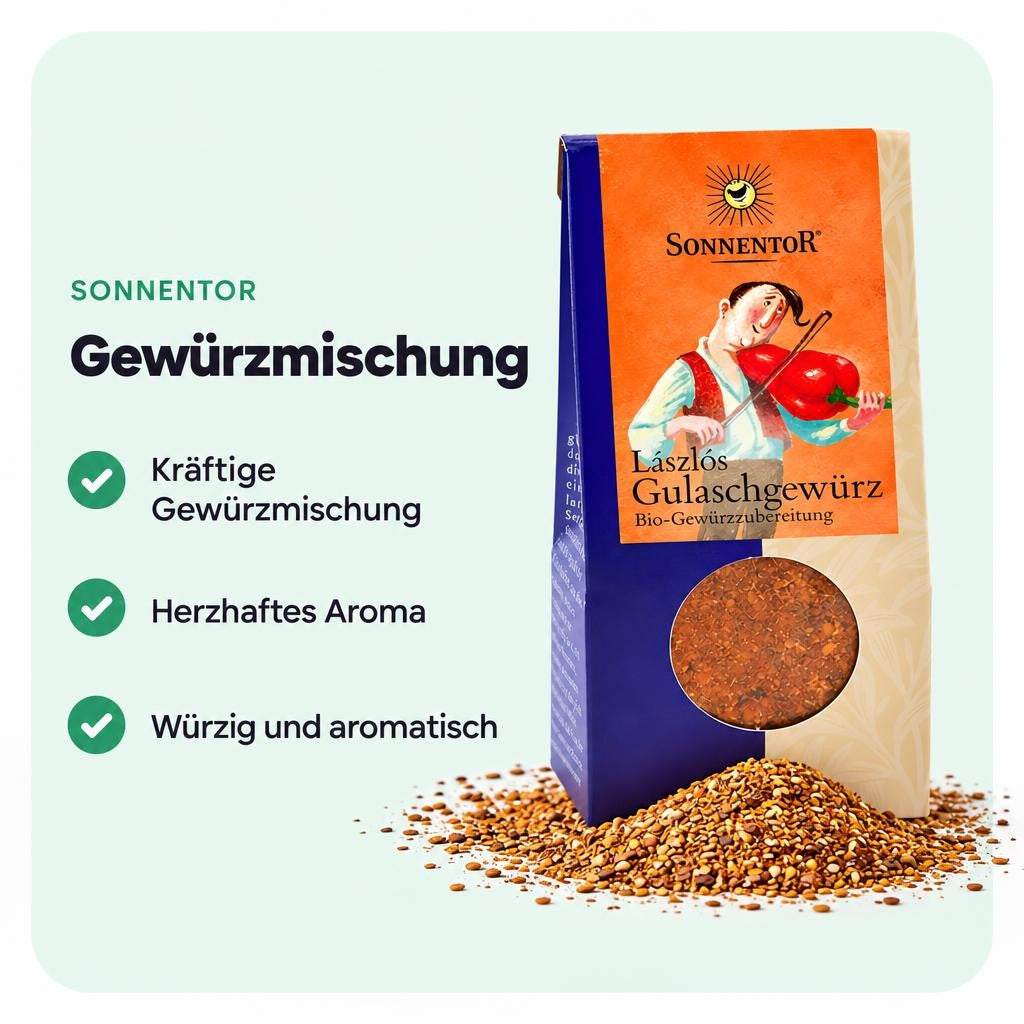 Kräftige Gewürzmischung für herzhafte Klassiker und vielseitige Gerichte.