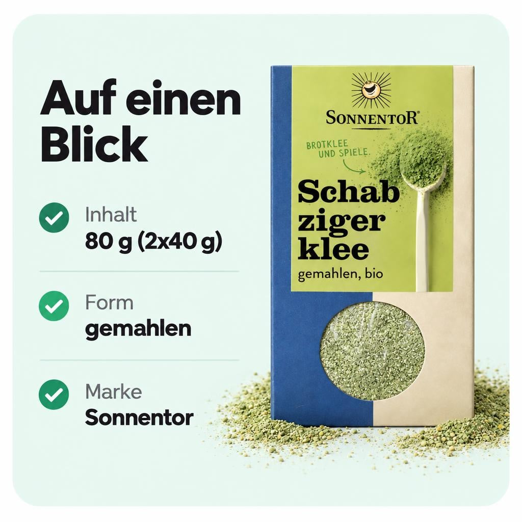 Sonnentor Bio Schabzigerklee gemahlen - 2x40g – Bild 3