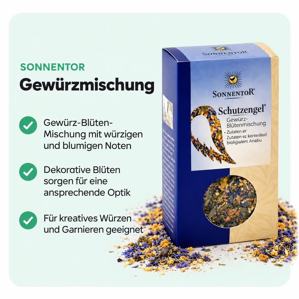 Sonnentor Bio Schutzengel Gewürz-Blüten Zubereitung - 40g – Bild 2