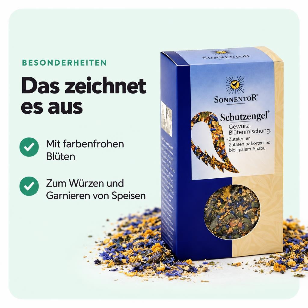 Sonnentor Bio Schutzengel Gewürz-Blüten Zubereitung - 40g – Bild 5
