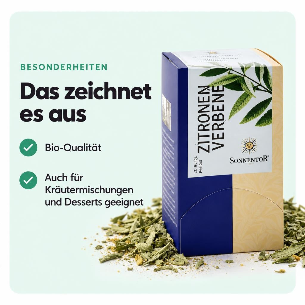 Sonnentor Bio Zitronenverbene - ab 27g – Bild 5