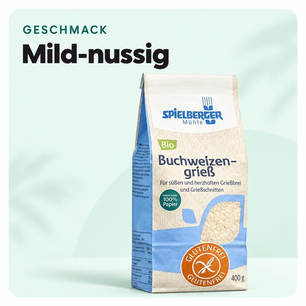 Spielberger Bio Glutenfreier Buchweizengrieß   400g – Bild 4