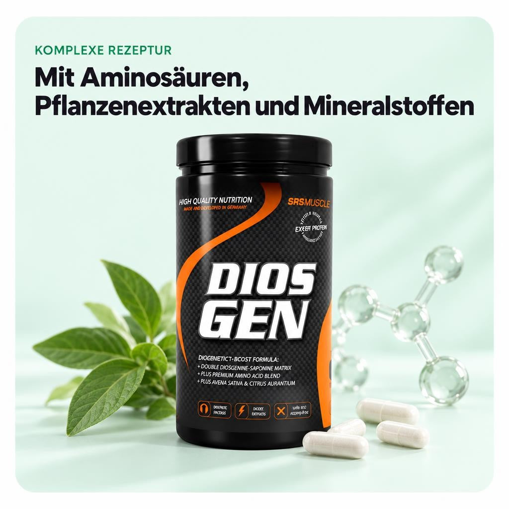 SRS Muscle DIOS GEN L-Arginin - 540 Kapseln – Bild 4