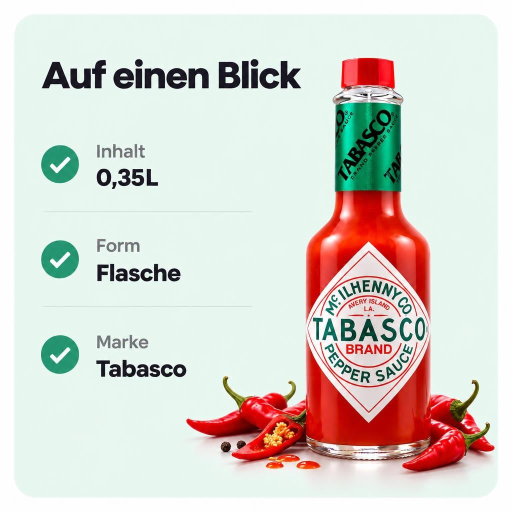 Tabasco Pepper Sauce - 0,35L – Bild 3